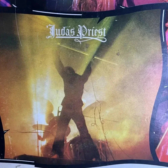 Judas Priest-Sad Wings of Destiny LP 1976 Milan Gull France Heavy Metal Vinyl - Picture 13 of 16